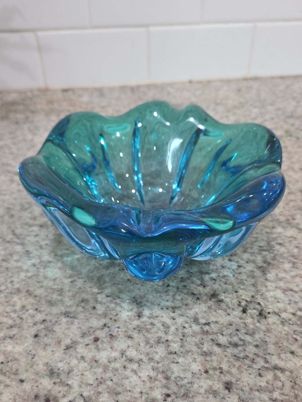 Murano Blown Glass Bowl